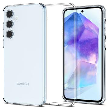 Samsung Galaxy A55 Spigen Liquid Crystal TPU pouzdro - Průhledná