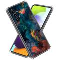 Samsung Galaxy A55 Stylové Pouzdro Ultra-Slim TPU - Barevné Mraky