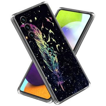 Samsung Galaxy A55 Stylové Pouzdro Ultra-Slim TPU - Pírko