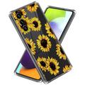 Samsung Galaxy A55 Stylové Pouzdro Ultra-Slim TPU - Slunečnice