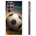 Pouzdro TPU Samsung Galaxie S22 Ultra 5G - Fotbal