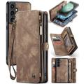 Samsung Galaxy S23 FE Caseme C30 Multifunctional Wallet Case - Brown