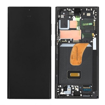 Samsung Galaxy S23 Ultra 5G Front Cover & LCD Display GH82-30466A - Černá