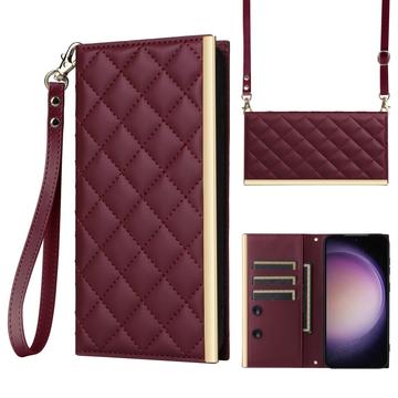 Samsung Galaxy S23+ Luxury Quilted Wallet Case