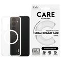 Samsung Galaxy S24 PanzerGlass Care Transparent Urban Combat Case - MagSafe Compatible - White