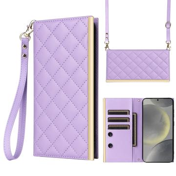 Samsung Galaxy S24+ Luxury Quilted Wallet Case