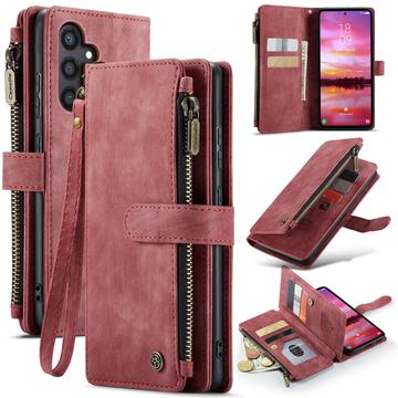 Samsung Galaxy S25 Caseme C30 Multifunctional Wallet Case - Red