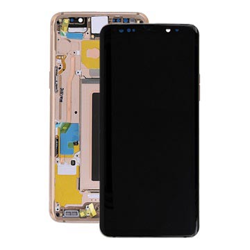 Samsung Galaxy S9 Front Cover & LCD Display GH97-21696E - Zlato