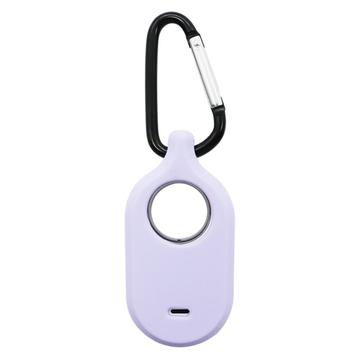 Samsung Galaxy SmartTag 2 Silicone pouzdro s Keychain - Nachový