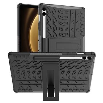 Samsung Galaxy Tab S9 FE+ Anti-Slip Hybrid pouzdro s Kick Stand