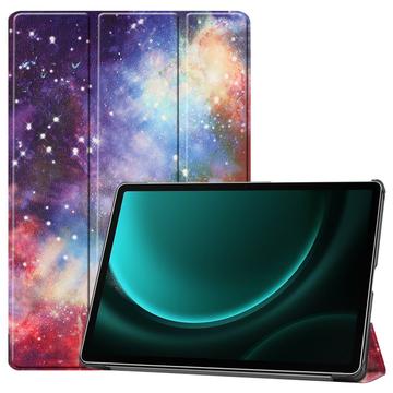 Pouzdro Smart Folio pro Samsung Galaxy Tab S9 FE+ řady Tri-Fold – Galaxie