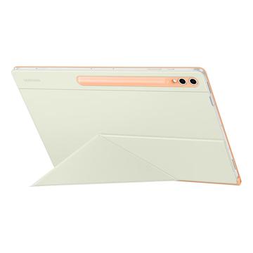 Kryt Smart Book Cover pro Samsung Galaxy Tab S9 Ultra/S10 Ultra EF-BX910POEGWW - Bílá / oranžová