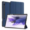 Samsung Galaxy Tab S9+ Dux Ducis Domo Tri-Fold Pouzdro Smart Folio - Modrý