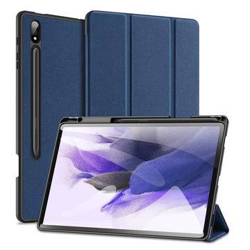 Samsung Galaxy Tab S9+ Dux Ducis Domo Tri-Fold Pouzdro Smart Folio - Modrý