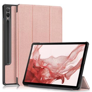 Pouzdro Smart Folio pro Samsung Galaxy Tab S9+ řady Tri-Fold – Růžové zlato