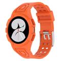 Samsung Galaxy Watch4 TPU Strap with Case - 44mm - Orange