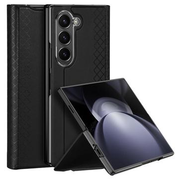 Samsung Galaxy Z Fold6 Dux Ducis Bril Flipové Pouzdro - Černé