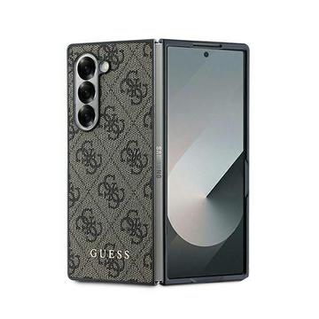 Samsung Galaxy Z Fold6 Guess 4G Charms Collection Hybridní Pouzdro - Hnědý