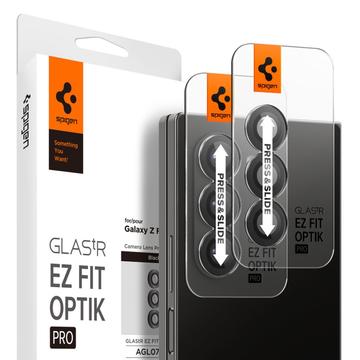 Samsung Galaxy Z Fold6 Spigen Glas.tR Ez Fit Optik Pro Chránič Objektivu Fotoaparátu - 2 ks. - Čern