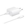 Samsung USB-C Fast Travel Charger EP-TA845EWE - 45W - Bulk - White