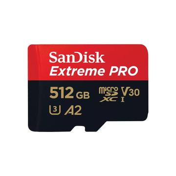 SanDisk Extreme Pro microSDXC Memory Card SDSQXCD-512G-GN6MA