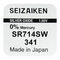 Seizaiken 341 SR714SW Silver Oxide Battery - 1.55V