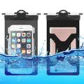 Soft PVC Universal IPX8 Waterproof Case - 6.5" - Black