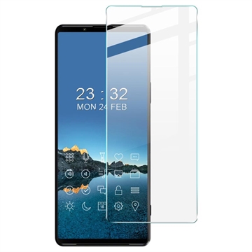 Ochranné tvrzené sklo Sony Xperia 10 IV Imak – šetrné k pouzdru – Čiré