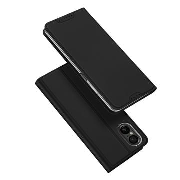 Sony Xperia 10 VI Dux Ducis Skin Pro Flip Pouzdro - Černá