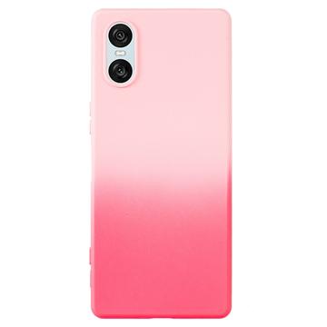 Sony Xperia 10 VI Ombre TPU Case - Hot Pink / Pink