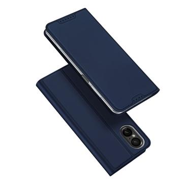 Sony Xperia 5 V Dux Ducis Skin Pro Flip Pouzdro - Modrý