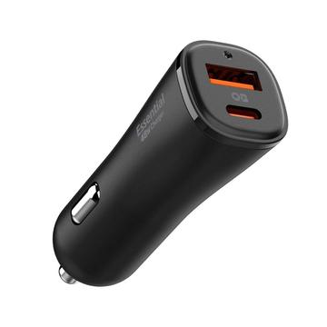 Spigen EV482 ArcStation Essential Car Charger 48W - USB-C, USB-A - Black