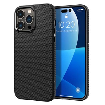 Spigen Liquid Air iPhone 14 Pro Max TPU Pouzdro - Černá