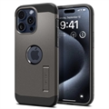 iPhone 15 Pro Spigen Tough Armor Mag Pouzdro - Gunmetal