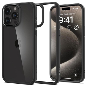 iPhone 15 Pro Spigen Ultra Hybrid pouzdro - Černá