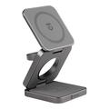 Tactical MagForce Saviour 3-in-1 Wireless Charger - 15W - Grey