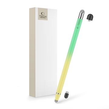 Tech-Protect USP100 Touch Stylus Pen – Precise and Responsive - Yellow / Green