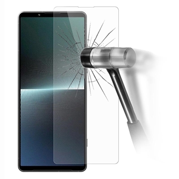 Sony Xperia 1 V Ochranství obrazovky Tempered Glass - 9h, 0.3mm - čistý