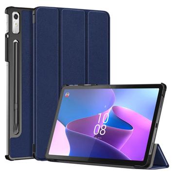 Tri-Fold Series Lenovo Tab P11 Pro Gen 2 Smart Folio Pouzdro - Modrý