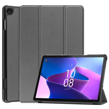 Pouzdro Smart Folio pro Lenovo Tab M10 Gen 3 řady Tri-Fold – Šedá