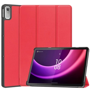 Pouzdro Smart Folio pro Lenovo Tab P11 Gen 2 řady Tri-Fold – Červené