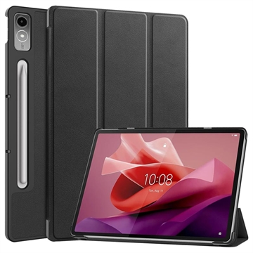 Pouzdro Smart Folio pro Lenovo Tab P12 řady Tri-Fold – Černé