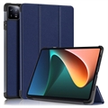 Xiaomi Pad 6/Pad 6 Pro Smart Folio Pouzdro Série Tri-Fold - Modrý