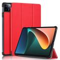 Xiaomi Pad 6/Pad 6 Pro Smart Folio Pouzdro Série Tri-Fold - Červené