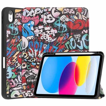 Pouzdro Smart Folio pro iPad (2022) řady Tri - Graffiti