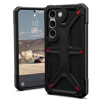 UAG Monarch Kevlar Samsung Galaxy S23+ 5G Hybridní Pouzdro - Černá