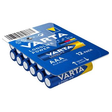 Varta Longlife Power LR03/AAA Battery - 12 Pcs.