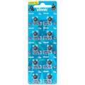 Vinnic Mini 192/LR41 Coin Cell Batteries - 10 Pcs.