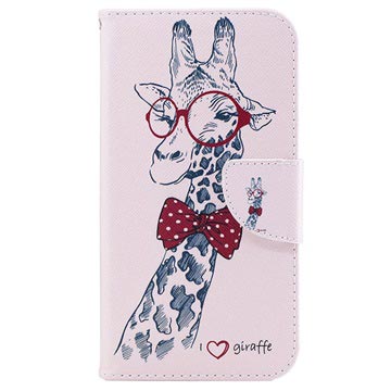 Samsung Galaxy J5 (2017) Wonder Series Wallet Case - žirafa