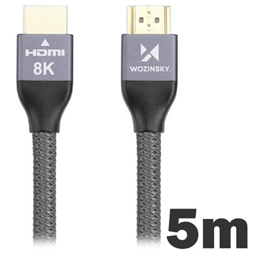 Wozinsky HDMI 2,1 8K 60Hz / 4K 120Hz / 2K 144Hz Kabel - 5m